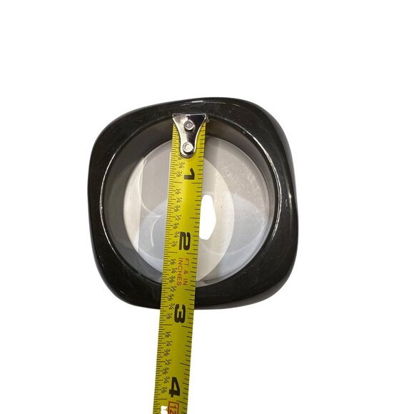 vintage Modernist Art Deco Translucent Celluloid Bangle Bracelet - Picture 10 of 11